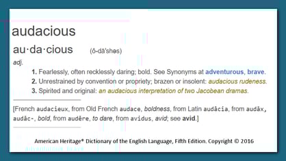 Audacious