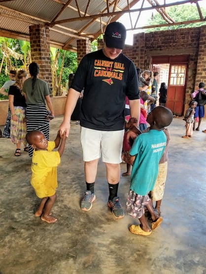 Sam In Uganda with SOZO